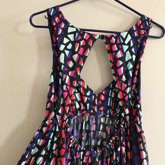 Geometric Roxy high low dress - Picture 4 of 4